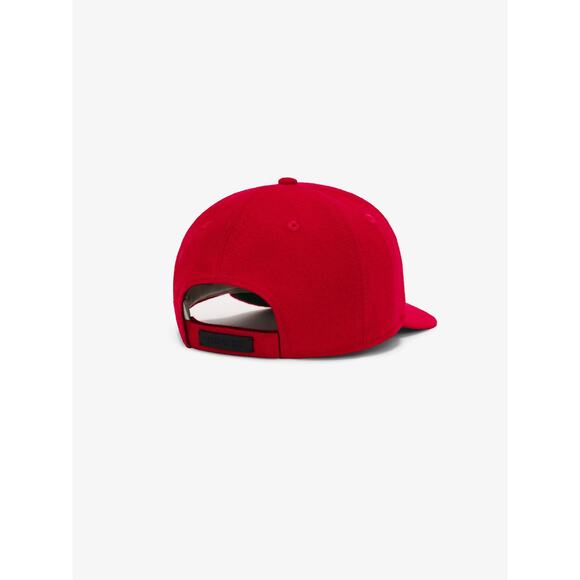Fear of God for New Era. Shop the collection now at MLBshop  ESSENTIALS Fear of God FG 9FORTY Cap Red Wool Adjustable Baseball hat NWT